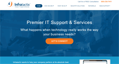 Desktop Screenshot of infratactix.com